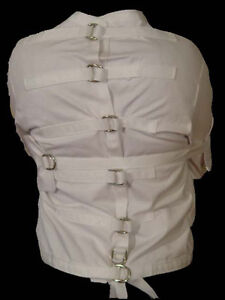 Restraint Strait Straight Jacket White-XS extra small | eBay