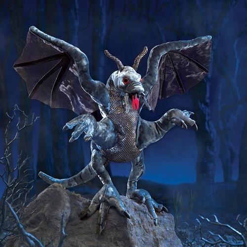 Folkmanis Jabberwock Hand Puppet School Birthday Party Game Stuffed toy Gift