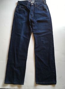 Men's Silver Jeans Blue Denim Dark Wash Straight Leg 32 X 32 ...