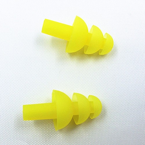 Reusable Soft Ear Plugs Silicone Swimming Swim Earplugs Waterproof s