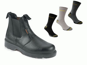 Sterling ss600sm Negro Distribuidor Workwear Bota Zapato puntera de acero de la PAC libre Calcetines 