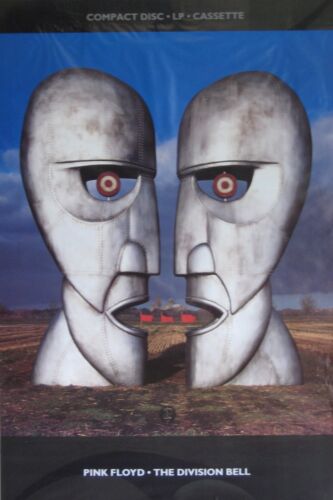 40x60" MASSIVE SUBWAY POSTER~Pink Floyd The Division Bell 1994 Original NOS Rare 