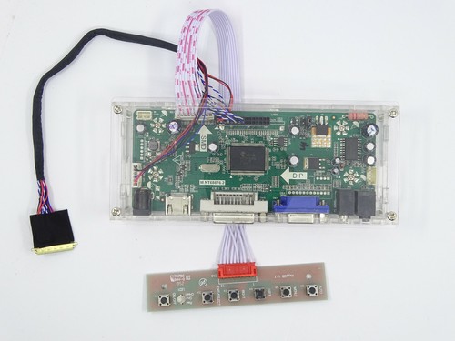 + housing C1 TL HDMI+DVI+VGA LCD LED Controller Driver Board Kit for LP154WX4