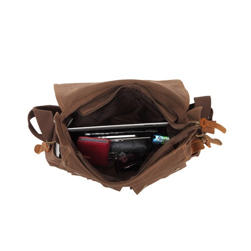 New Shoulder Messenger Men Vintage Military Crossbody Canvas Bag Satchel Colors