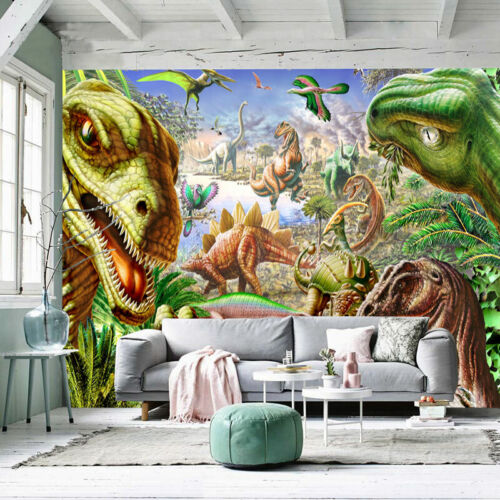Dinosaur Wall Mural Kid Room Removable Paper Sticker Art Decal Nursery Decor AM5