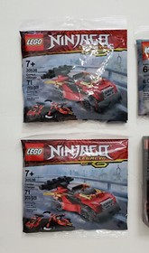 (6) NEW LEGO NINJAGO themed building kits ~ 30428, 30536 x2, 30591 x2, 70606