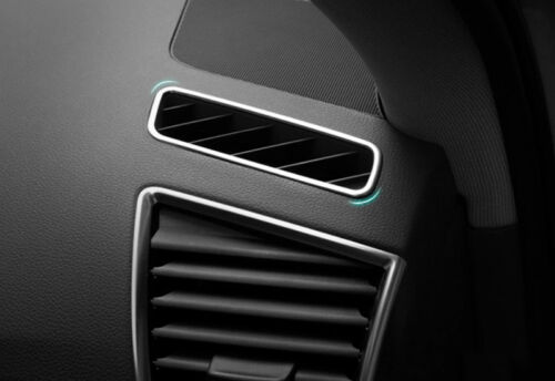 Chromed 2PCS Interior Air-Condition Vent Outlet Cover Trim For Audi Q5 2008-15