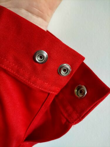 Uvex Genuine Work Jacket Trouser Size L Red New PPE Garden Workshop UK SELLER 