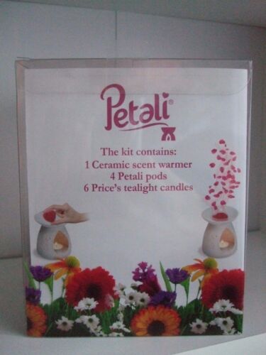 Petali Mini Boîte Cadeau Candle Melts Warmer Charmant Cadeau 4 différents parfums 