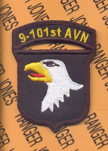 9-101st Aviation 101 Airborne Div Air Assault patch