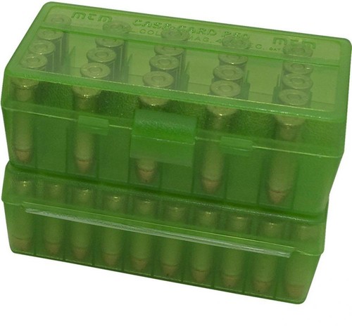 MTM 41//44 Cal 50 Round Flip-Top Ammo Box