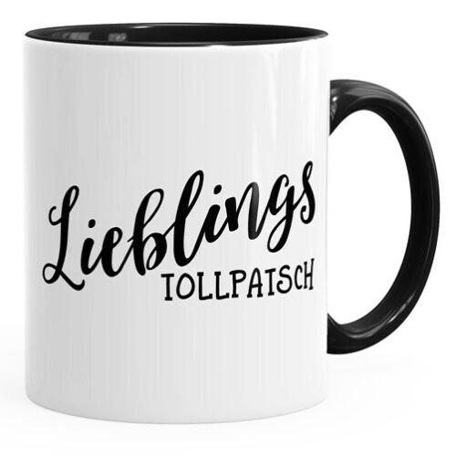 Tasse Lieblingstollpatsch Lustig  Geschenk Liebe Freundin Kaffeetasse Teetasse
