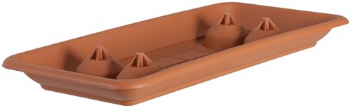 Paracolpi per trogolo Plato rettangolare in plastica