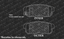 2004 2005 2006 2007 2008 Mazda RX-8 Max Performance Ceramic Brake Pads R