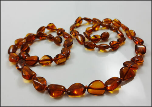 21.2." BALTIC  AMBER Necklace 54cm 