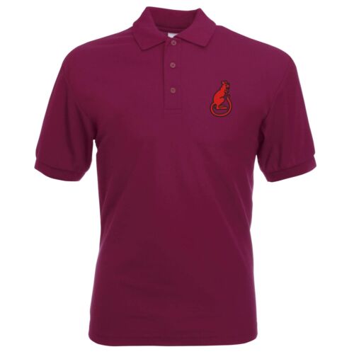 7th Armoured Division Polo Shirt Embroidered Logo
