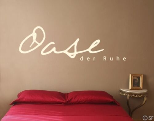 Dekoration Wandtattoo Oase Der Ruhe Spruche Wohnzimmer Schlafzimmer Entspannung Flur Uss121 Mobel Wohnen Raizlatina Com Br