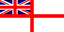 Naval White Ensign FLAG 5/' x 3/' British Army Military Regiment Armed Forces