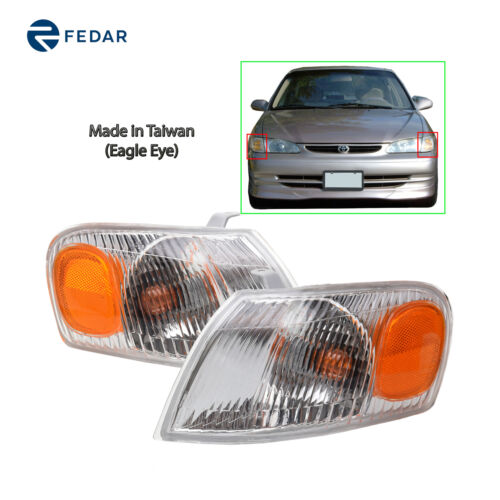 Fedar Signal Light Fit 1998-2000 Toyota Corolla Pair