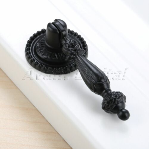 2pcs Zinc Alloy Drawer Cabinet Knobs Pull Ring Hanging Design Handle with Screws 
