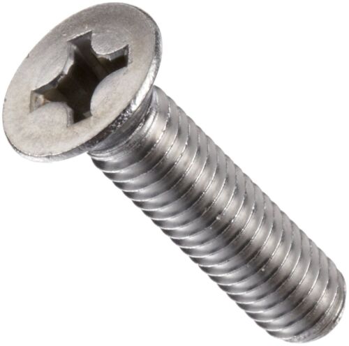 Qty 20 Countersunk M5 5mm x 16mm Machine Stainless Screw 304 SS Phillip