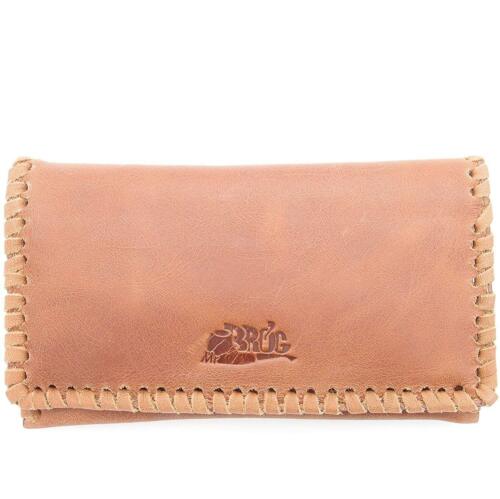 Tan Mr Authentic Full Grade Cow Hide Leather Brog Tobacco Pouch