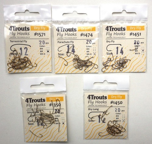 DRY FLY TYING HUGE KIT Fly tying material hooks threads for bug emergers dry fly