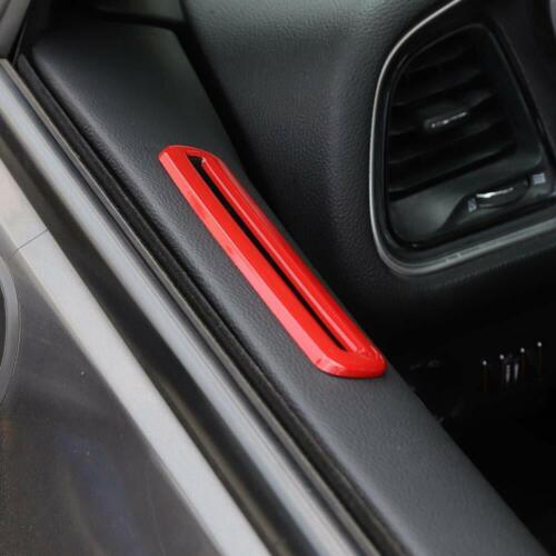 Door Air Conditioner Outlet Vent Cover Trim Stickers for Dodge Challenger 2015+