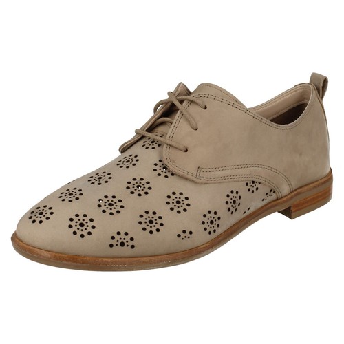 Ladies Clarks Lace Up Shoes Alania Posey