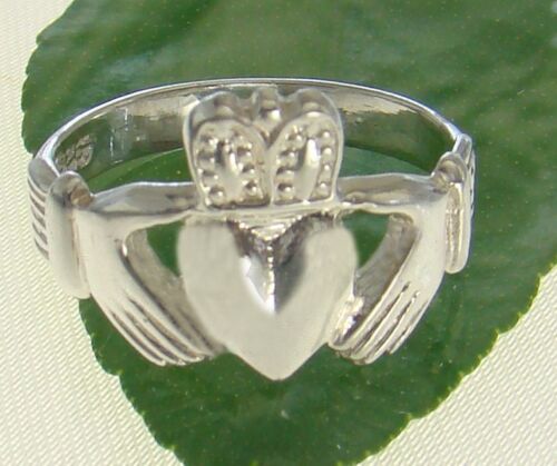 Sterling Silver 925 Irish Claddagh Ring Size 5 6 7 8 9 10 11 All Sizes 