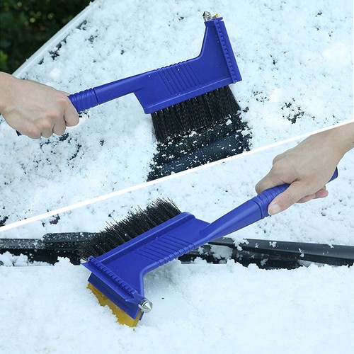 2019 Winter Ice Scraper Car Windshield Multifunctional Snow Brush Safety Hammer