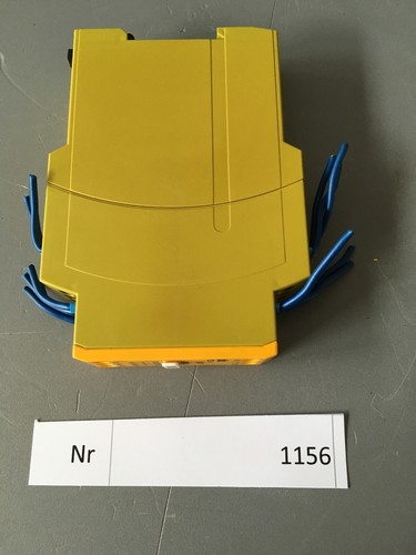 Pilz Sicherheitsrelais Typ PZE X4 24VDC 4n//o Nr 774585