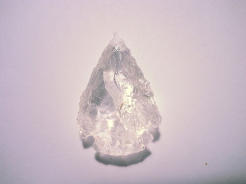 1 Pfeilspitze arrowhead pointe fleche punta freccia Typ Bergkristall// Quarz