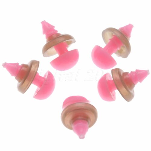 50pcs Stuffed Animal Crafts Noses DIY Making Doll Nose for Teddy Bear Puppet 