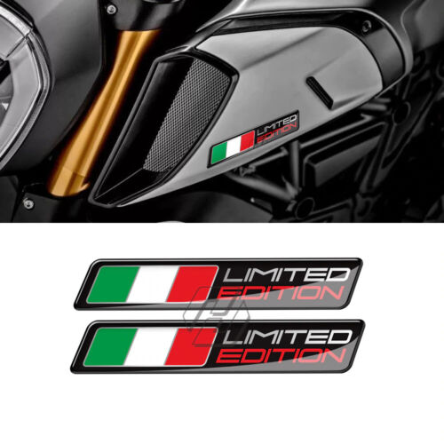 AGV Motorcycle Decal Italy Flag Stickers LIMITED EDITION 3D for Aprilia Ducati