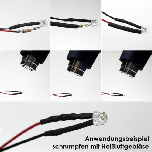 10m schrumpfschlauch ø 4mm idéal pour LED 0,58 €/m 