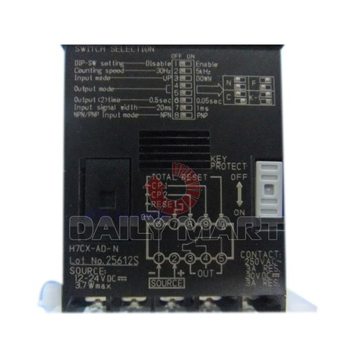 OMRON Digital Counter H7CX-AD-N H7CXADN 12-24VDC Original New in Box Free Ship