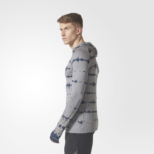 BRAND NEW $130 Adidas Men/'s Primeknit Hooded Tee BQ9389