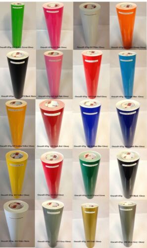 1 Roll *20 Color Choices*us 24/" X 100ft Oracal 651 Sign Cutting Vinyl Bundle