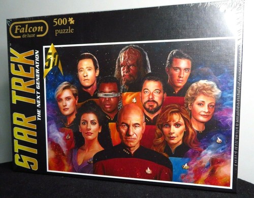 FALCON De Luxe 500 Jigsaw Puzzle STAR TREK NEXT GENERATION Picard NEW /& SEALED