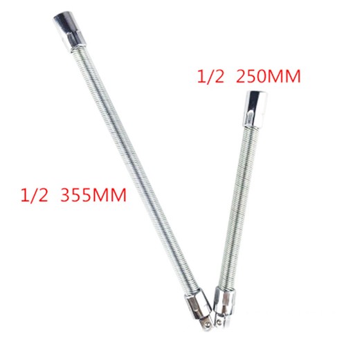 Flexible Extension Bar Adaptor Set 1//4/" 3//8/" 1//2/" Drives Socket Adapter Tools