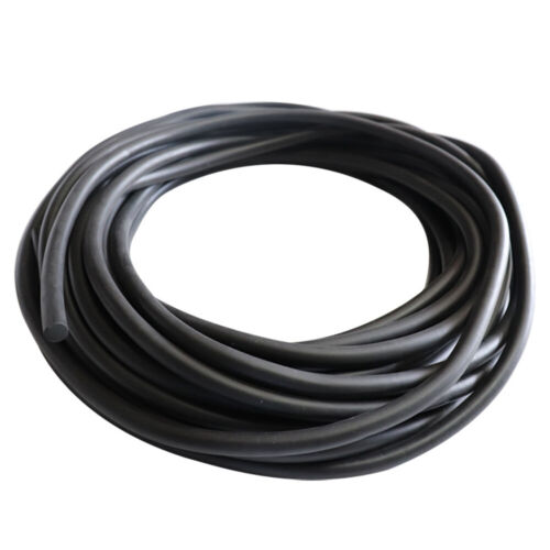 Black Solid Nitrile Rubber Cord O Ring Strip Anti Oil Seal Gasket Dia 1 to 30mm