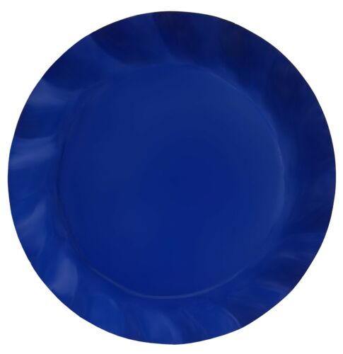 Sophistiplate Paper Charger Plates 2 Packs Petalo Cobalt Blue 45UJ
