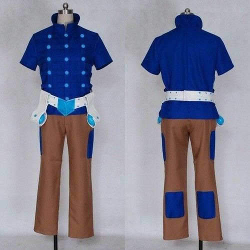 JoJo/'s Bizarre Adventure 7 Gyro Zeppeli Costume cosplay Uniform Anime Party Hot
