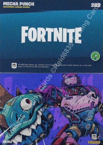 2020 "Panini" Fortnite Reloaded - Trading Cards: Glowin Poster & Movin Cards 
