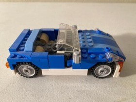 Lego 6913 Blue Roadster 3-in-1 100% Complete Manaual Creator
