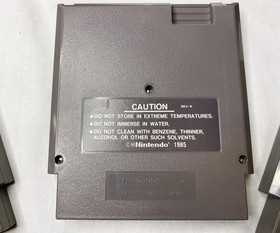 Nintendo NES 6 Game Lot (Duck Hunt, Hogan's Alley, S Jetman,S Range,A Island,MI)