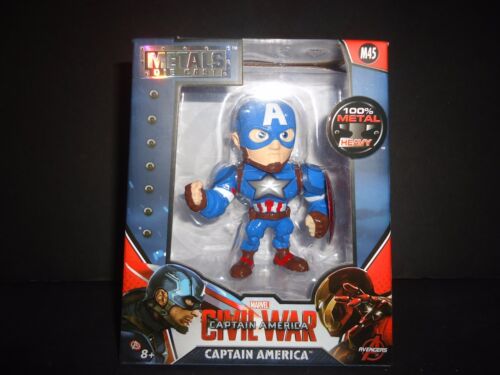 Jada Captain America Figures 4/" Metal Marvel