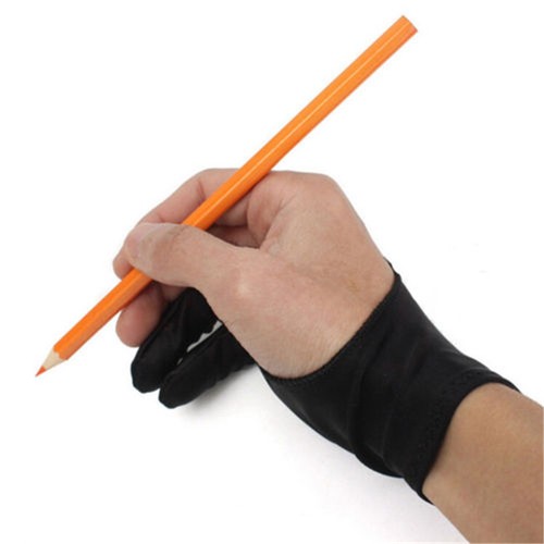 Artist Drawing 2 Finger Glove Trendy Graphics Drawing Art Student Pen Tablet Pad