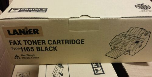 NEW! Genuine Lanier 491-0321 Type 1165 Fax Toner Cartridge  Black 4910321 SEE!
